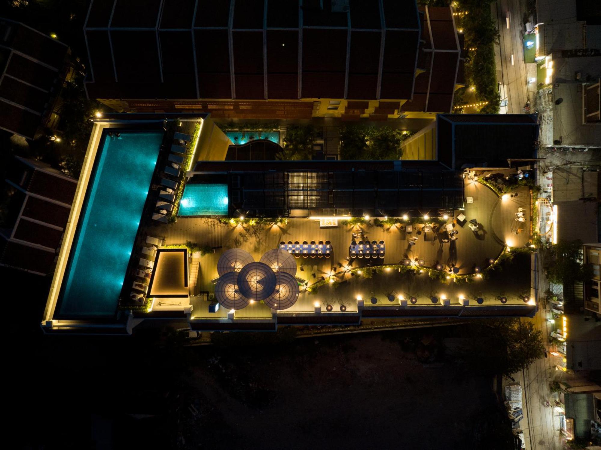 Bel Marina Hoi An Resort Esterno foto Aerial view of the hotel